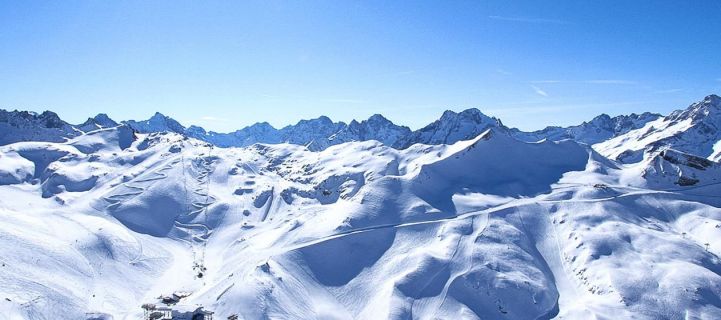The two Alps tourism | The ski area of ​​the two Alps